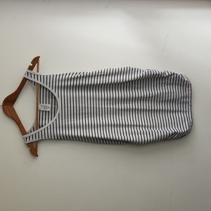 Time & Tru striped maternity tank